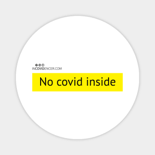 No Covid Inside (light edition) Magnet